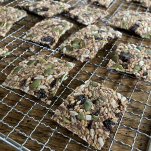 Organic Raw Multi-Seed Crackers